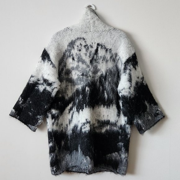 NWT Zara Open Front Knit Coat - Picture 12 of 12